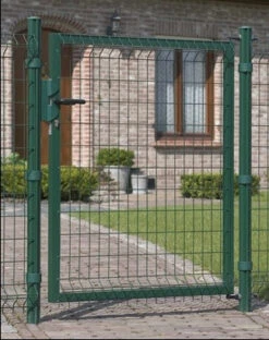Portillon Bekafor Essential Vert - Betafence - H 1,2 M - Poteaux 1,75 M