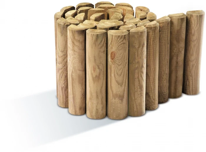Bordure En Rouleau Demi Ronde -Jardipolys - 30 X 200 Cm - Ø7
