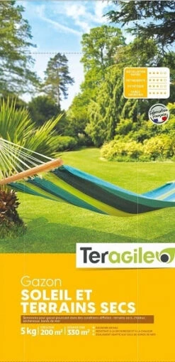 Gazon Soleil Et Terrain Sec - Teragile - 5kg