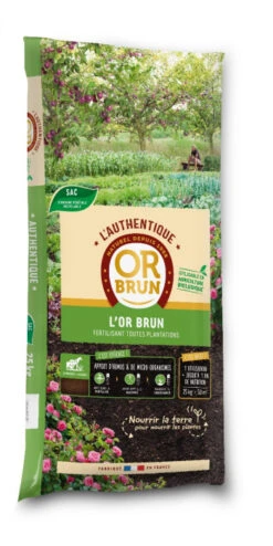 L'Authentique Fertilisant Toutes Plantations - Or Brun - 25 Kg