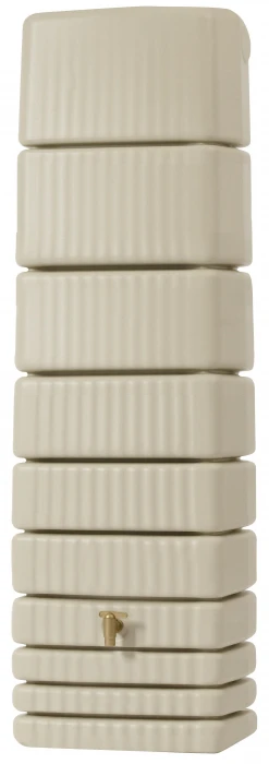 Récupérateur D'eau Cuve Murale Slim Sable GRAF - 650 L