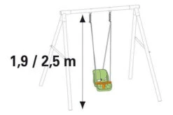 Siège Bébé - Trigano - Pour Portique 1.90 M à 2.50 M - Contactez Votre Magasin Pour Commander Ce Produit -Pas Cher Jardinure Magasin 1488449 2