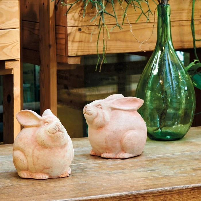 Lapin Terra 17,5X15 Cm - Deroma - Terrerosée 4 Lapin Terra 17,5X15 Cm - Deroma - Terrerosée – Image 2