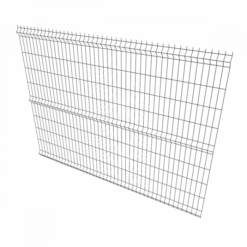 Panneau Grillage Soudé 250X193 Cm - Gris