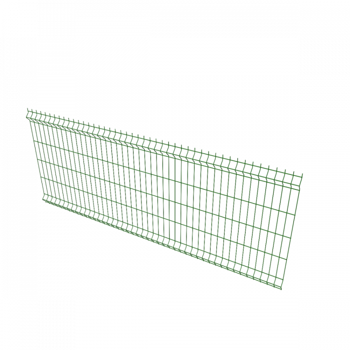 Panneau Grillage Soudé 250X103 Cm - Vert 3 Panneau Grillage Soudé 250X103 Cm - Vert