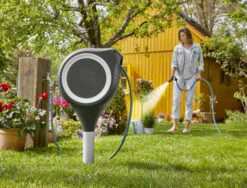 Dévidoir Automatique Sur Pic RollUp S - Gardena - 15 M De Tuyau Diam. 11mm 8 Dévidoir Automatique Sur Pic RollUp S - Gardena - 15 M De Tuyau Diam. 11mm -Pas Cher Jardinure Magasin 1554864 devidoir gardena 2