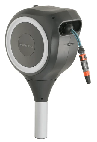 Dévidoir Automatique Sur Pic RollUp S - Gardena - 15 M De Tuyau Diam. 11mm 3 Dévidoir Automatique Sur Pic RollUp S - Gardena - 15 M De Tuyau Diam. 11mm
