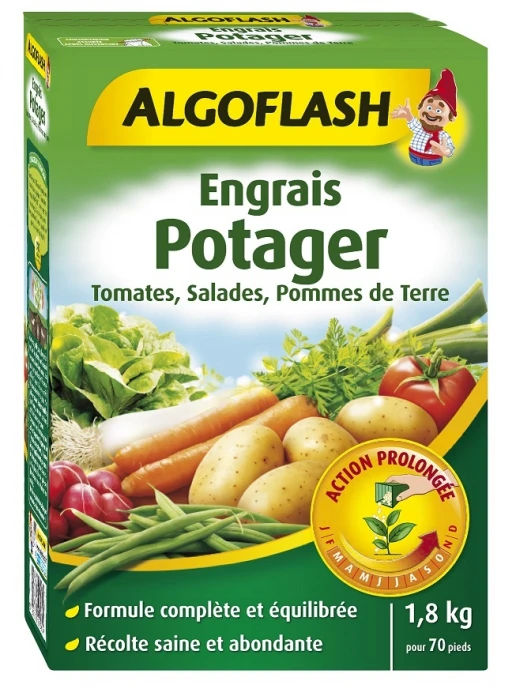 Engrais Potager - Algoflash - 1,8 Kg