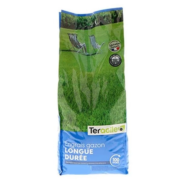 Engrais Gazon Longue Durée - Teragile - 200 M² - 5 Kg