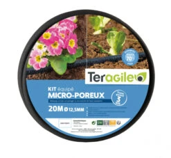 Kit Tuyau Microporeux 20 M - Ø 13 Mm - Teragile