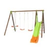 Portique Techwood Premium - Akéo - Bois Et Métal Avec Toboggan - Trigano - 2,30 M -Pas Cher Jardinure Magasin 1667357 3