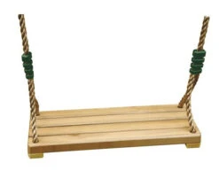 Balançoire En Bois Luxe - Trigano - Pour Portique 3.00/3.50 M