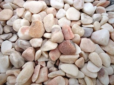 GALET MARBRE ROSE 10/30 25KG - ROCHE COUPE