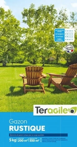 Gazon Rustique - Teragile - 5kg
