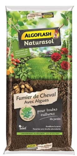 Fumier Avec Algues Toutes Cultures Naturasol - Algoflash - 20 Kg