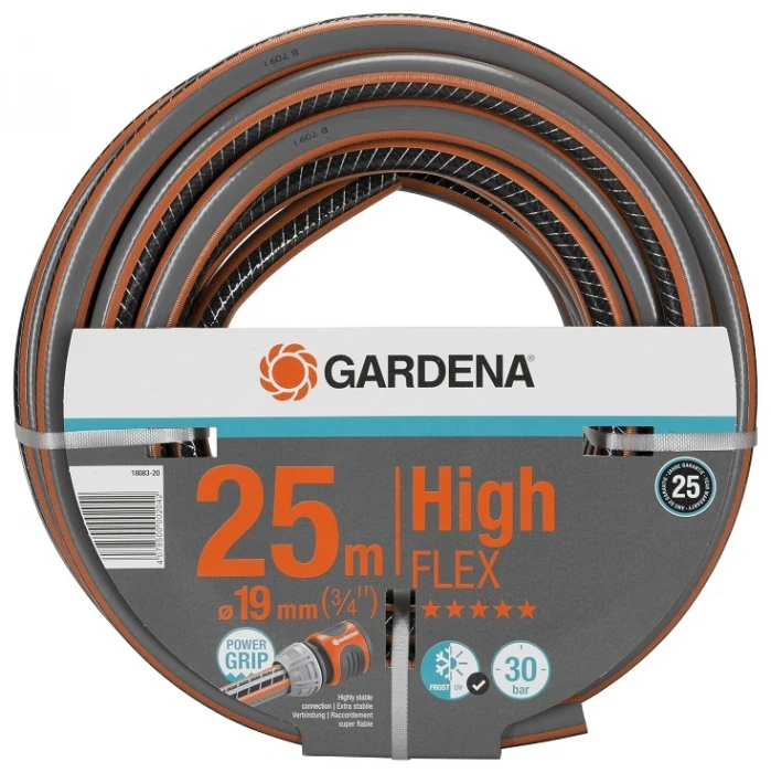 Tuyau D'arrosage Comfort HighFLEX 19 Mm GARDENA - L 25 M 3 Tuyau D'arrosage Comfort HighFLEX 19 Mm GARDENA - L 25 M