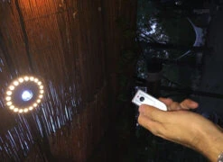 Suspension éclairage LED Avec Télécommande - Couleurs Du Monde - 26x16x4 Cm