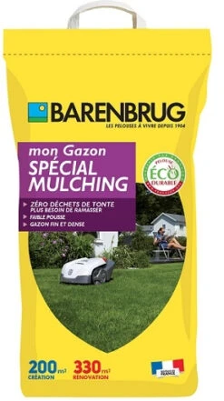 Gazon Spécial Mulching - Barenbrug - 5kg