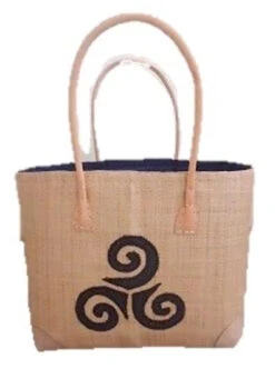 Panier Rabane Triskel Moyen Modèle - Baldauf Diffusion - 29x19x26 Cm