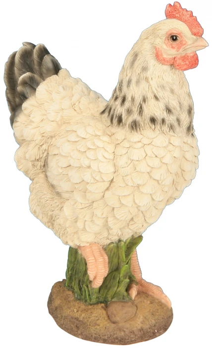 Poule - Riviera System - Blanc - 17.6 X 9.4 X 22.8 Cm