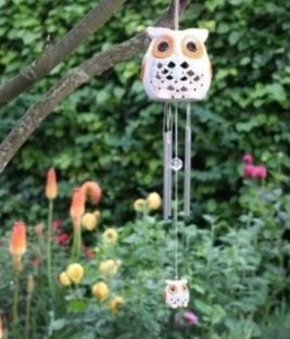 Carillon Lumineux Hibou - Smart Garden Products - Blanc – Image 2