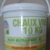 CHAUX VIVE SEAU 10KG - FORCE VERTE -Pas Cher Jardinure Magasin 1789396 chaux vive seau 10kg force verte
