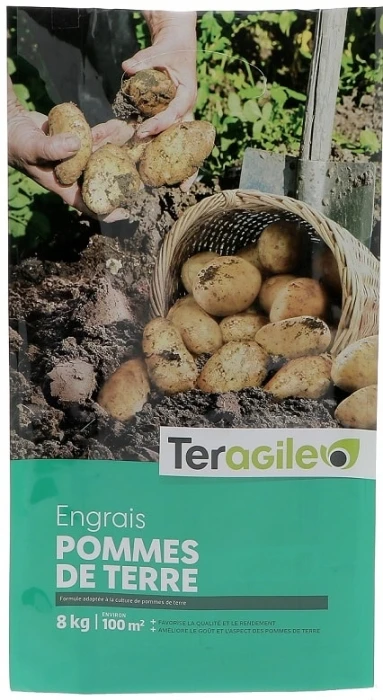 Engrais Pommes De Terre - Teragile - Plein Champ - 8 Kg