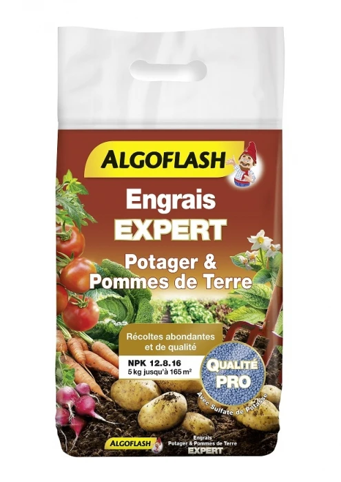 Engrais Potager Expert - Algoflash - 5 Kg