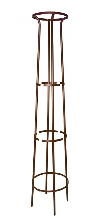 Tuteur Colonne Col évasé - Fer Vieilli -Louis Moulin - 200 Cm