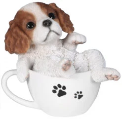 King Charles Bébé Tasse - Riviera System - Marron - 15.8 X 12.8 X 14.2 Cm