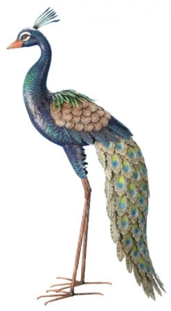 Paon Haut En Métal - Riviera System - 49 X 25 X 94 Cm