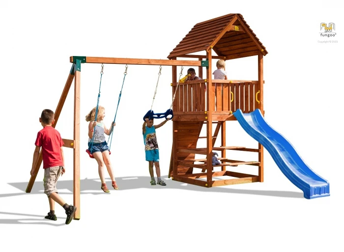 Aire De Jeux Joy Move + Step On & Free Time - Fungoo - Maxi Station