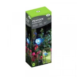 Déco Solaire Paon - Solar Stake - Peint à La Main -Pas Cher Jardinure Magasin 1847889 4 d co solaire paon solar stake peint la main