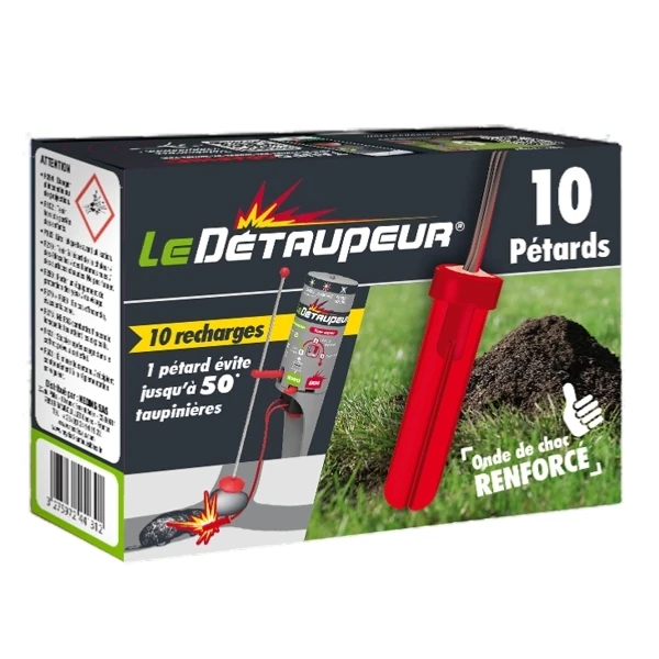 Recharge De 10 Pétards - Le Détaupeur - Par 10 3 Recharge De 10 Pétards - Le Détaupeur - Par 10