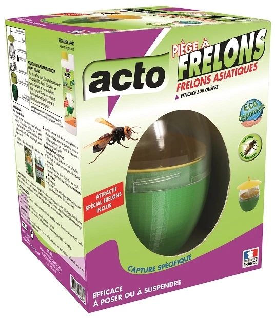 Piège à Frelons - Acto - Piège + Bouchon 3 Piège à Frelons - Acto - Piège + Bouchon