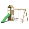 Aire De Jeux Flappi - Fungoo - Avec Balançoire Double -Pas Cher Jardinure Magasin 1852451 1 aire de jeux flappi fungoo avec balan oire double