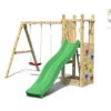 Aire De Jeux - Fungoo - Funny 3 - Avec Balançoire Double Et Bac à Sable -Pas Cher Jardinure Magasin 1852454 1 aire de jeux funny 3 fungoo avec balan oire double funny et bac sable