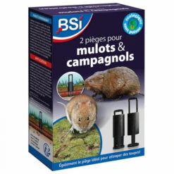 Piège à Campagnols - BSI - Plantoir Et Tige Inclus