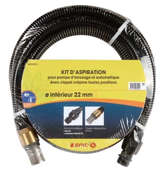 Kit D'aspiration Pour Pompes De Surface - Spid'o - Dipra - Laiton - 7 M 3 Kit D'aspiration Pour Pompes De Surface - Spid'o - Dipra - Laiton - 7 M