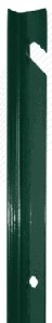 Poteau T3 Classic Vert Double Protection Pour Grillage Soudé FILIAC - H 2.50 M