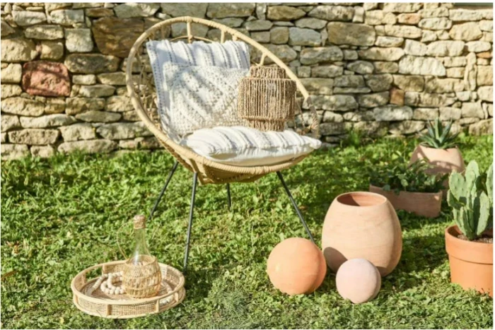 Sphère Terra Ø15H15 Cm - Deroma - Terrerosée 5 Sphère Terra Ø15H15 Cm - Deroma - Terrerosée – Image 3